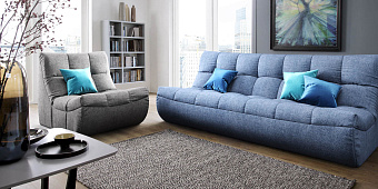 Кресло в интерьере гостиной-5, диван и кресло ДеИтали для гостиной